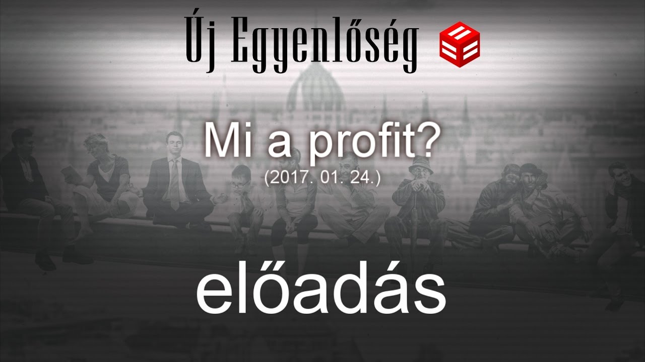 Pogátsa Zoltán: Mi a profit?