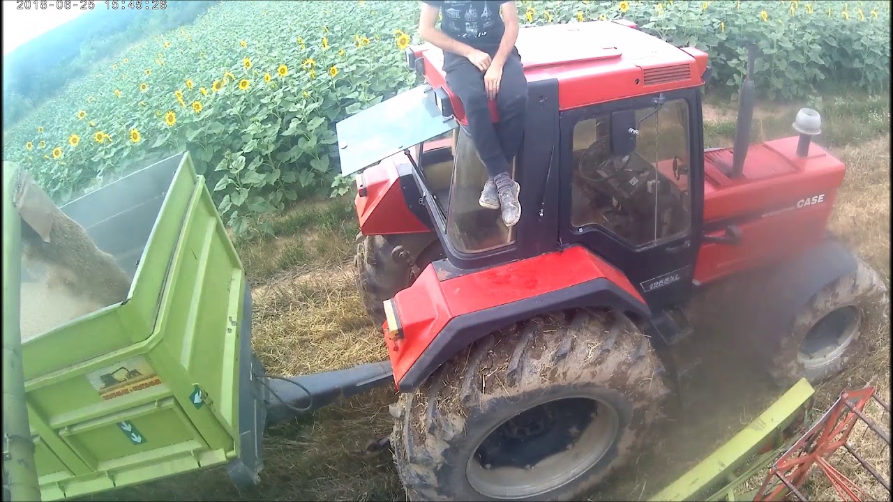 VLOG ŽETVA PŠENICE 2018 !!! AGRO TEHNIC TV (Go Pro)