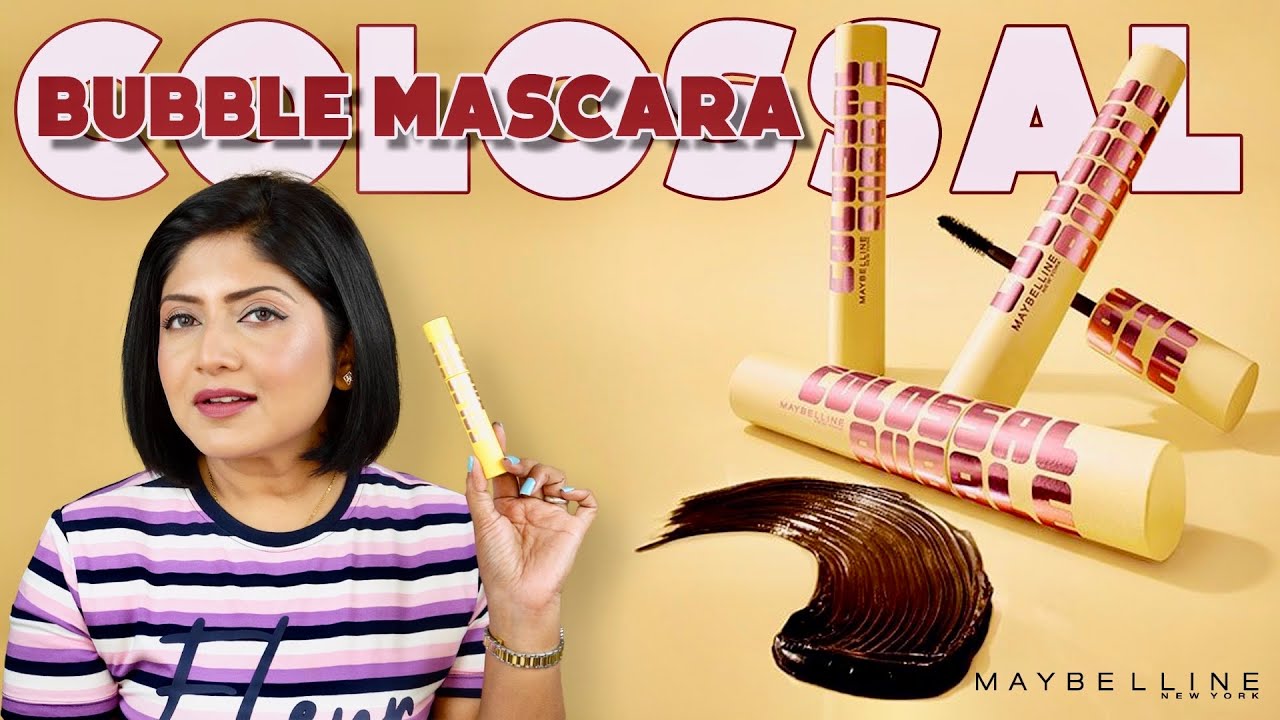 *New Launch* Maybelline New York Colossal Bubble Waterproof Mascara | #maybelline #mascara