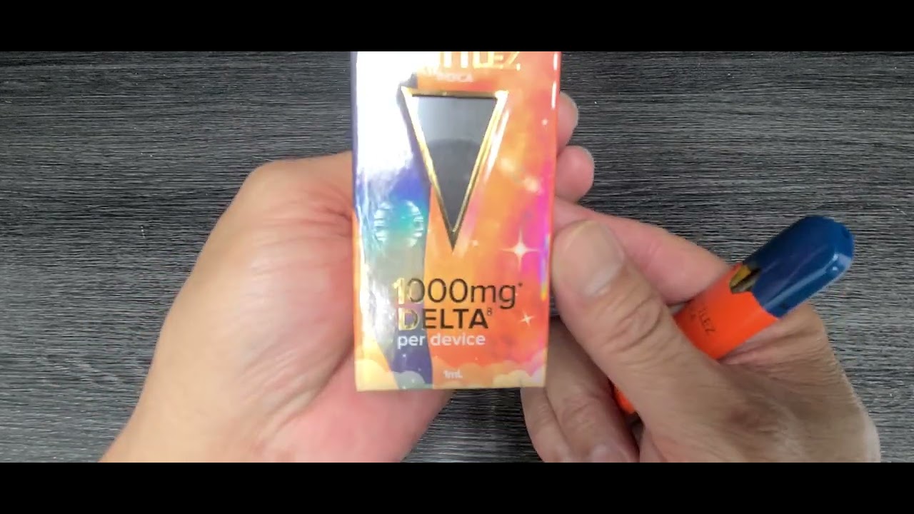 Just Delta8 disposable review: Zkittlez