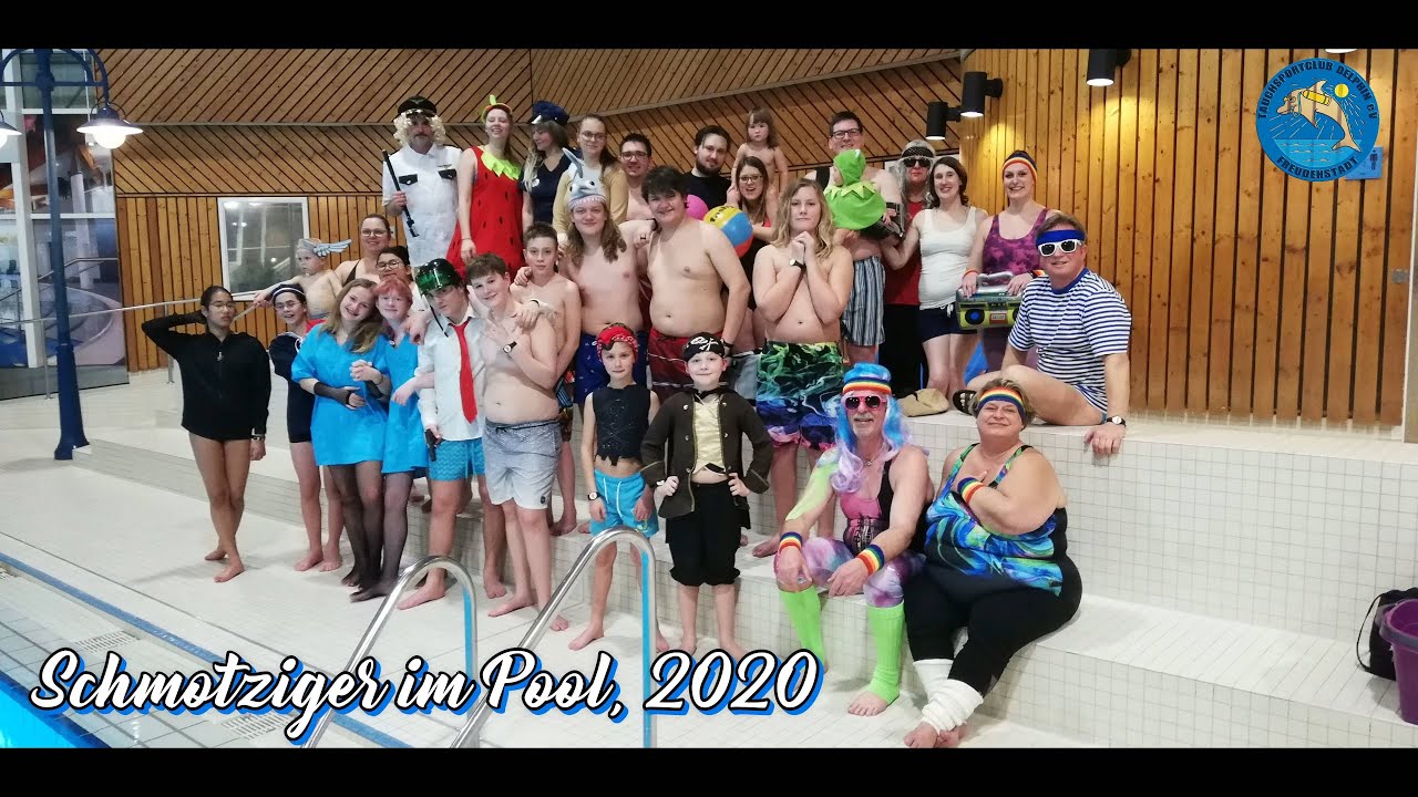 Fun-training in the Pool, Carnival 2020