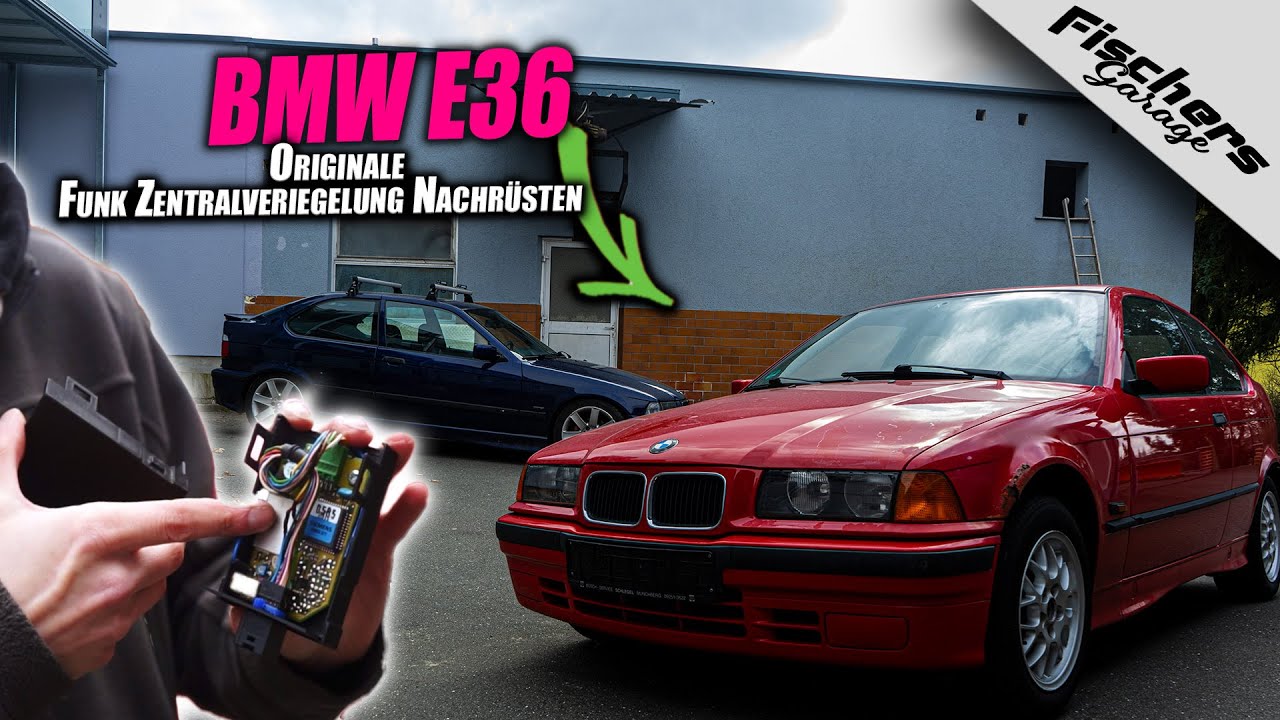 BMW E36 Original Remote Central Locking Retrofit + Programming of Remote Transmitters | ZKE and ZVM