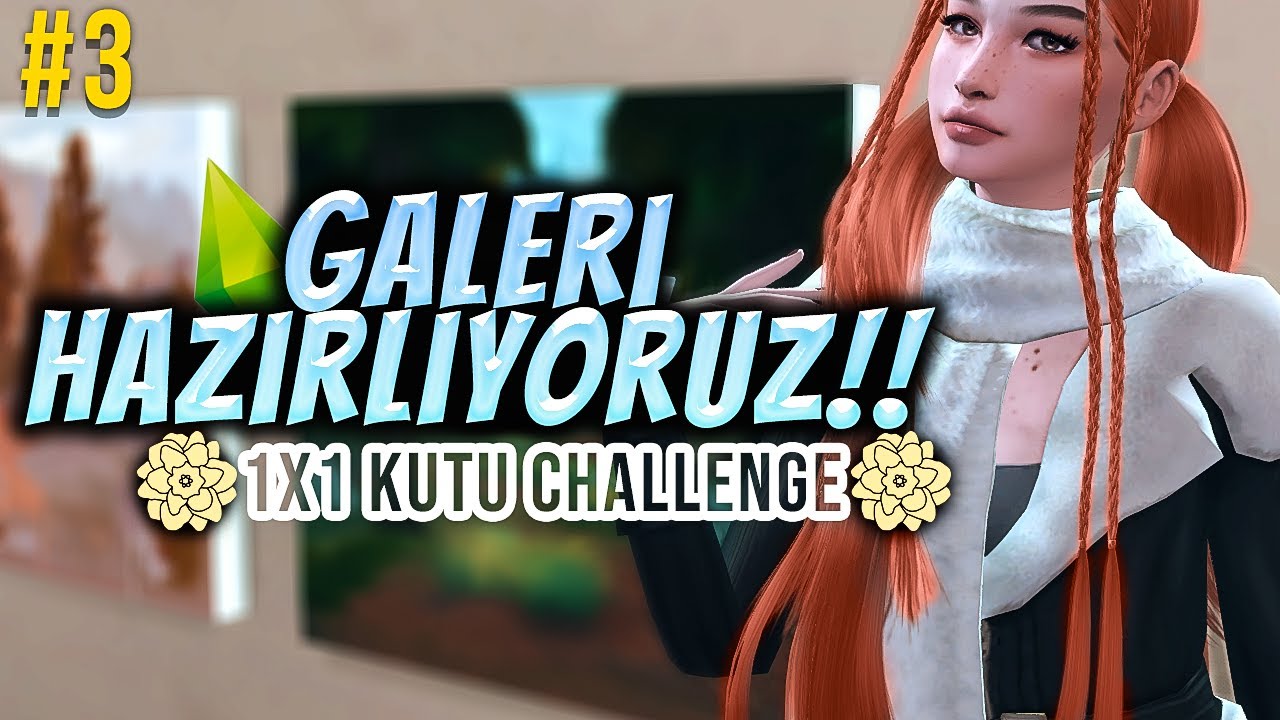 Sonunda Galeri Hazırlıyoruz!!!  I 1x1 Kutu Challenge I