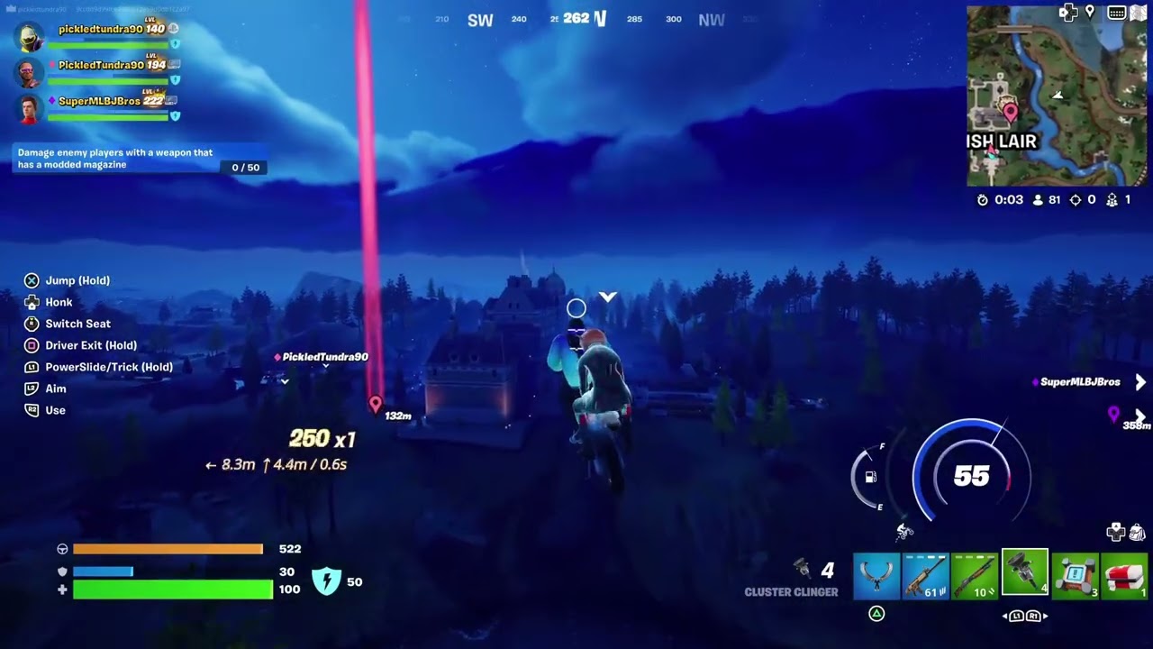 Rate my dirt bike driving skills - Chapter 5 | Fortnite