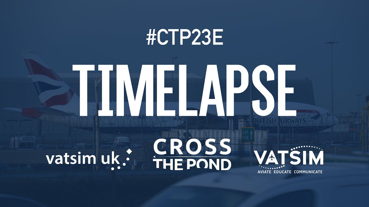 Cross the Pond Eastbound 2023 UK timelapse