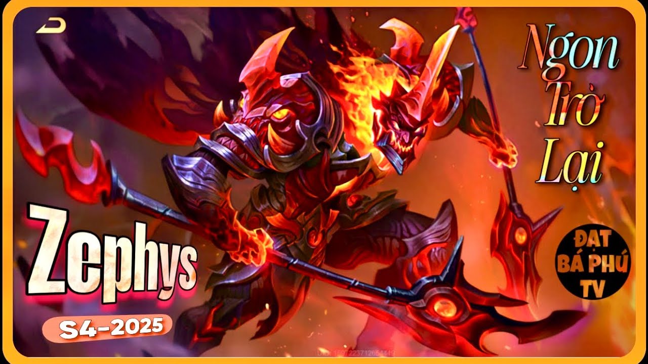 AOV Game Guide || ZEPHYS m&ugrave;a S4-2025 | đi Rừng g&aacute;nh team ❤️