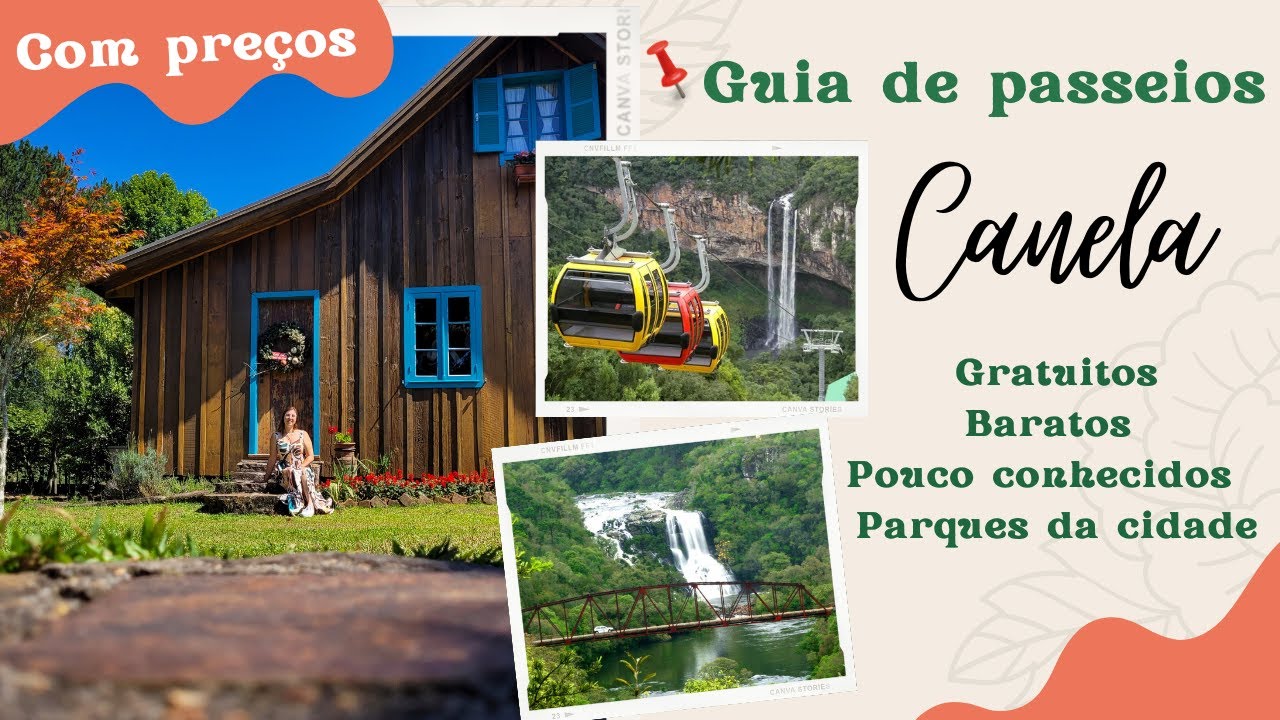 CANELA RS - GUIA DE PASSEIOS: Gratuitos, baratos e pouco conhecidos na cidade. Parques de Canela