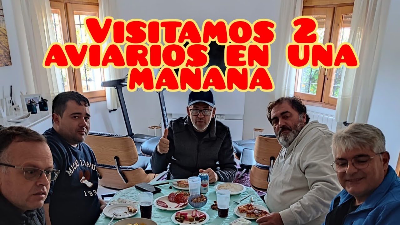 2 aviarios en una mañana