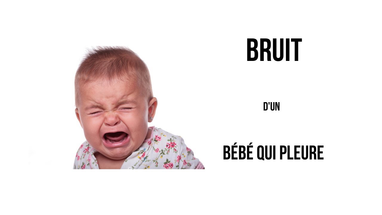 BRUIT D'UN BEBE QUI PLEURE (2MIN)