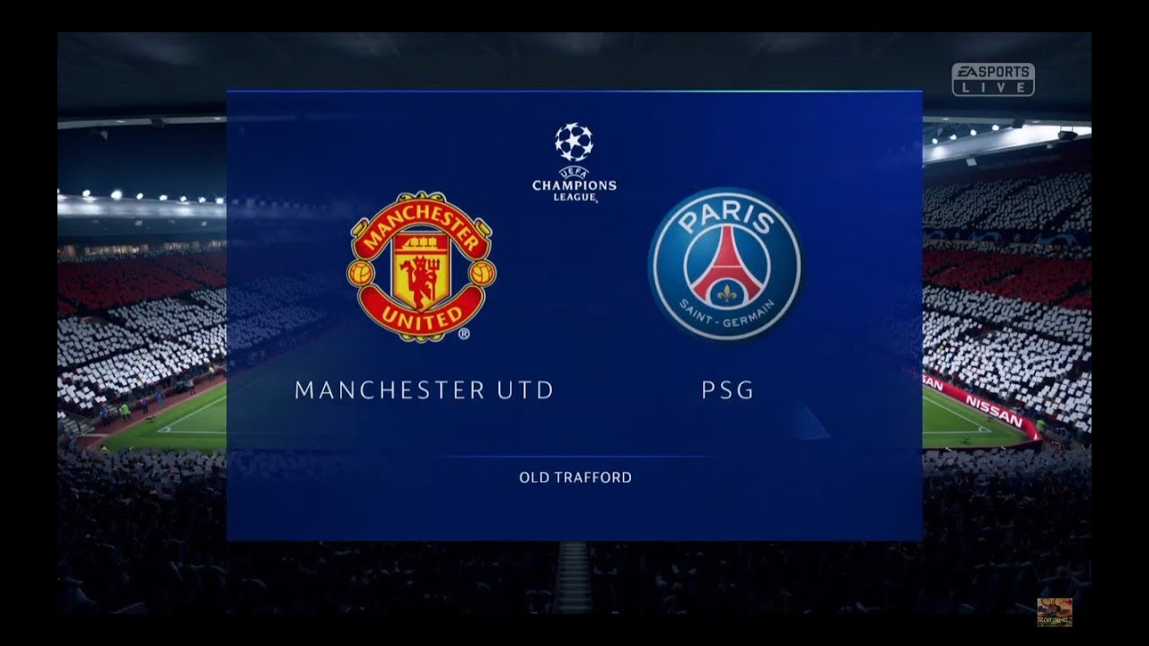 Manchester United VS Paris Saint Germain Champions League fifa 19