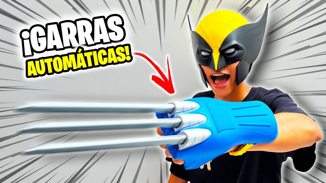 ¡CONSEGUÍ LAS GARRAS MOVIBLES DE WOLVERINE! - IVANSPIDEY