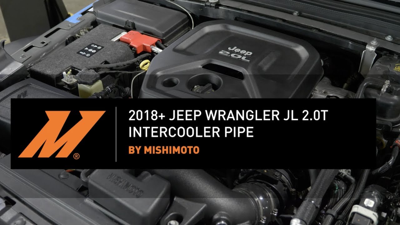 2018-2023 Jeep Wrangler JL 2.0L Performance Intercooler Pipe Installation Guide by Mishimoto