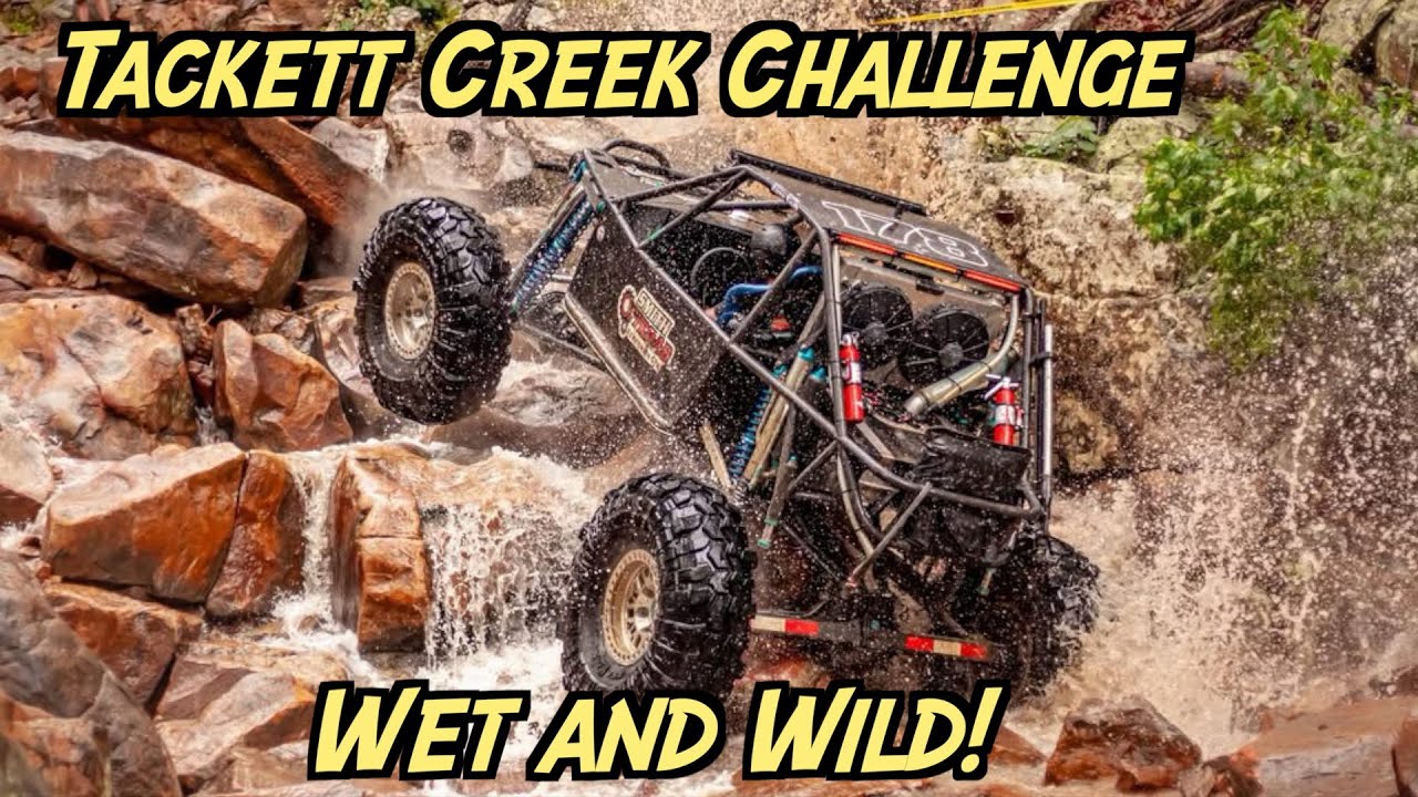 This Off Road Race is Wet and Wild!  Tackett Creek Challenge!