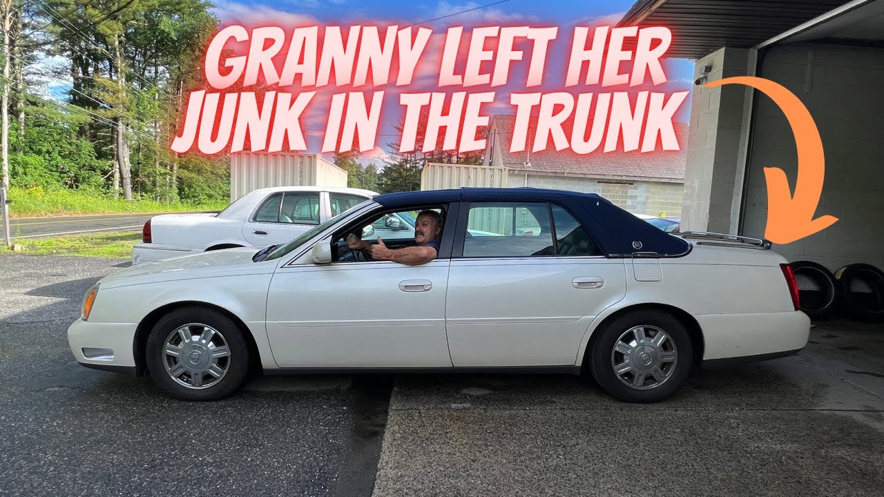 Things I find in Grandma&rsquo;s Freshly traded 2003 Cadillac Deville 17k miles