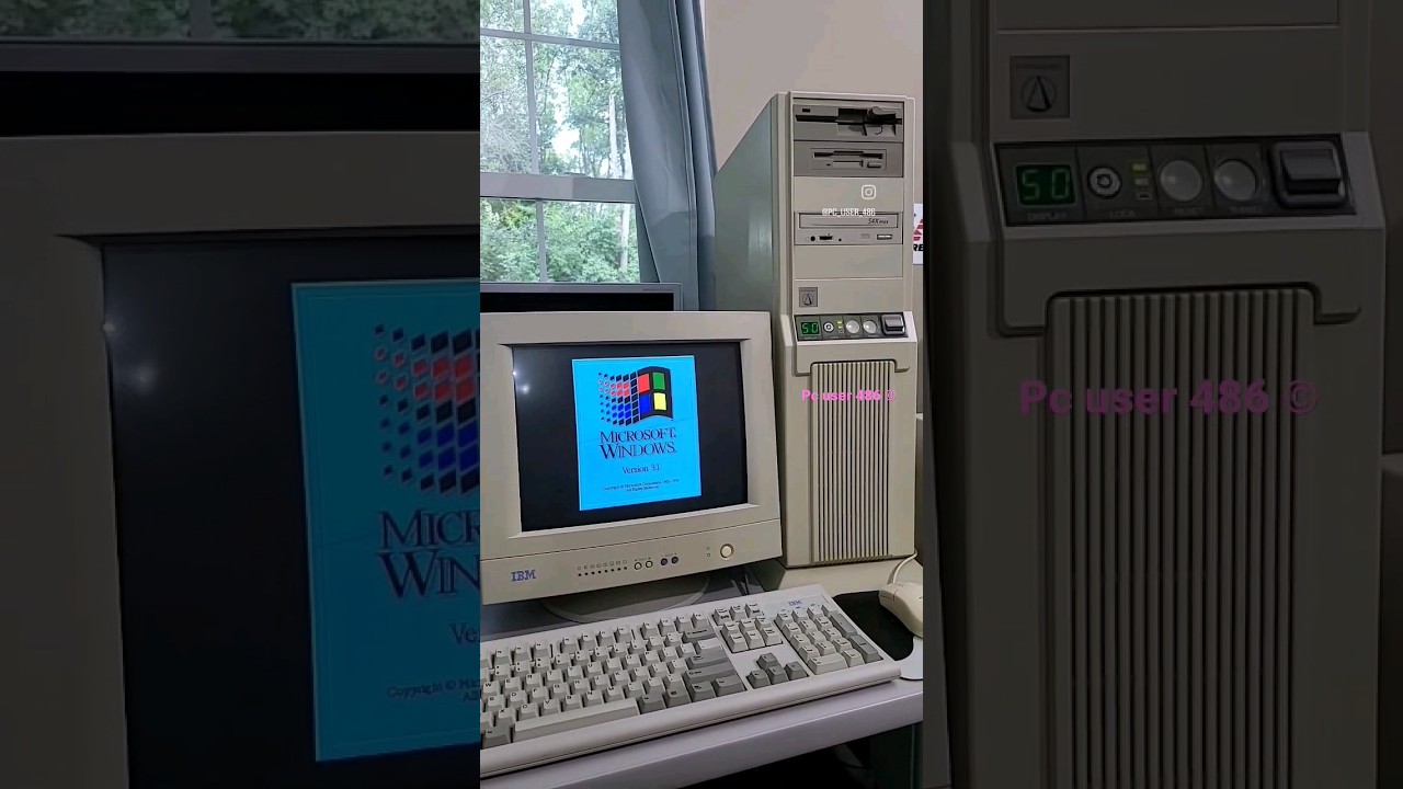 it's 1993 & you Startup Windows 3.11