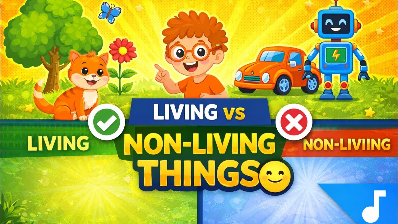 Living and Non-Living Things for Kids | Easy Explanation with Examples