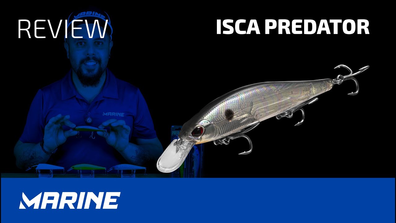 ISCA PREDATOR MINNOW LANÇAMENTO 2025 MARINE - REVIEW