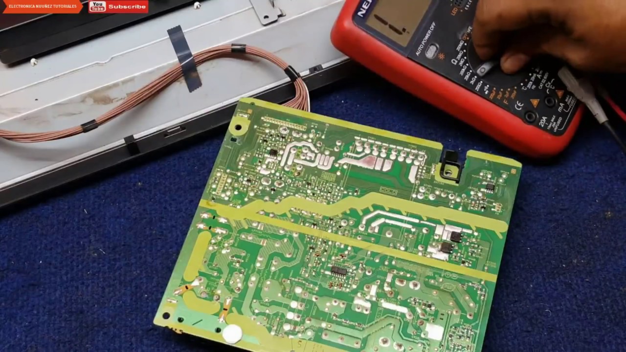 ЭКРАН PANASONIC НЕ ВКЛЮЧАЕТСЯ. НЕИСПРАВНОСТЬ УСТРАНЕНА. electronics nuñez