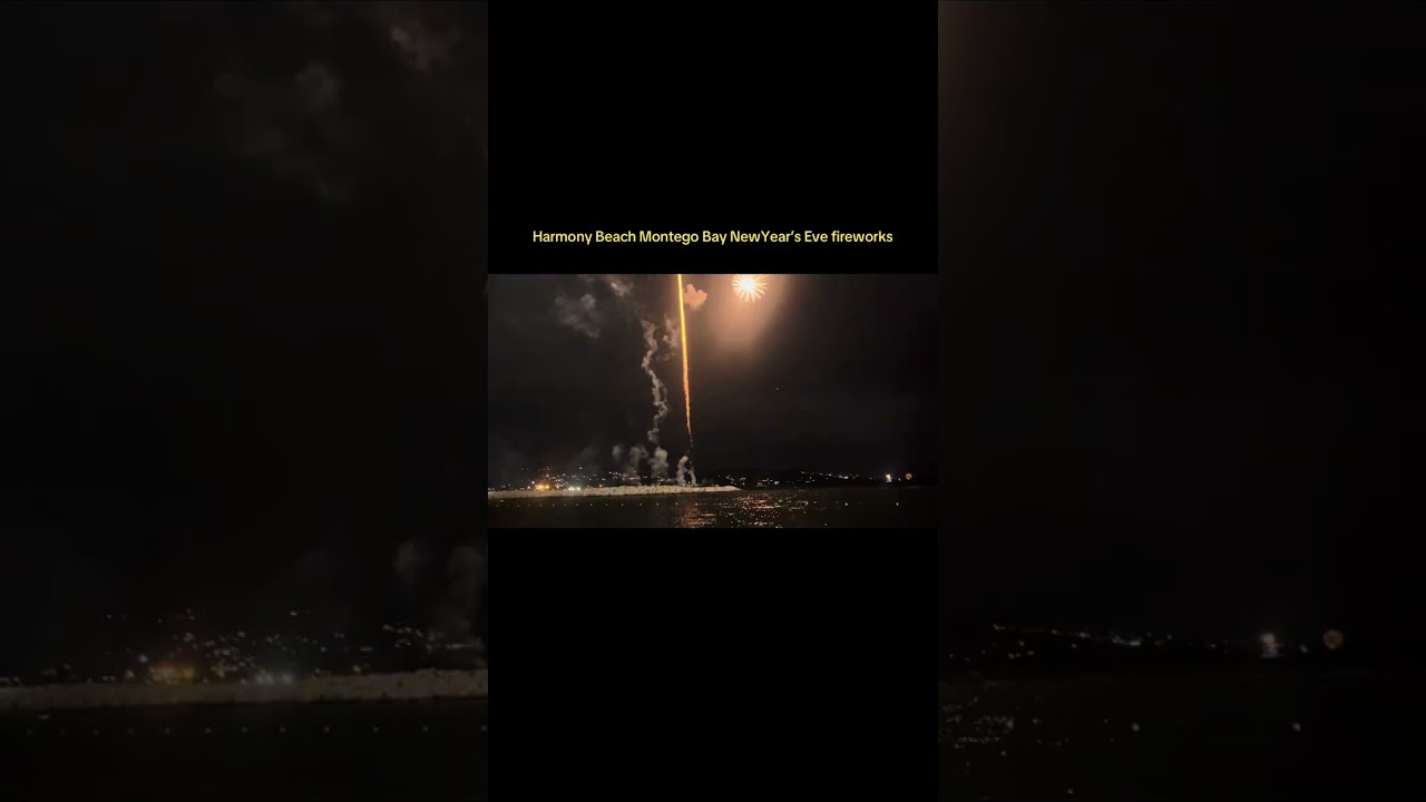 Fireworks in Montego Bay Jamaica @Foodntravel911 