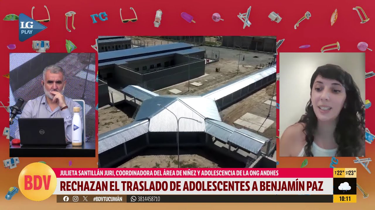 “Punitivista e ilegal”: ANDHES rechaza el traslado de adolescentes a Benjamín Paz