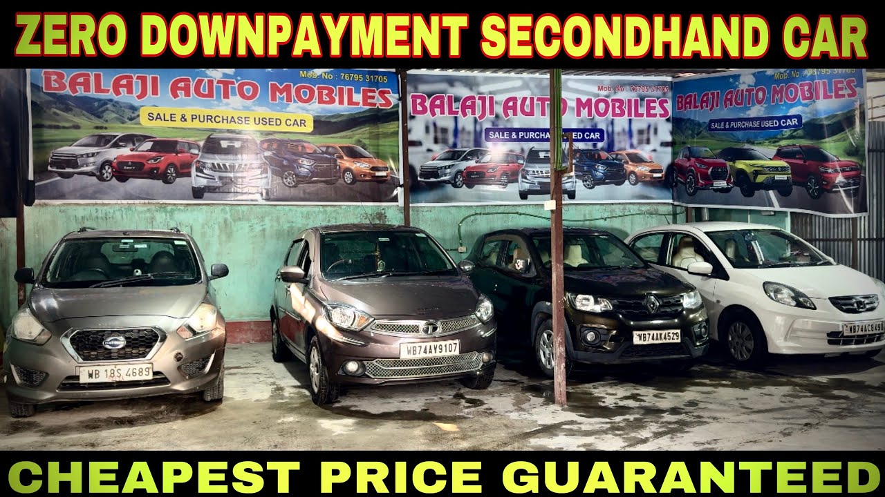 ZERO DOWNPAYMENT  SECONDHAND CAR AVAILABLE 🔥CHEAPEST SECONDHAND CAR SHOWROOM IN SILIGURI 😱 used car 