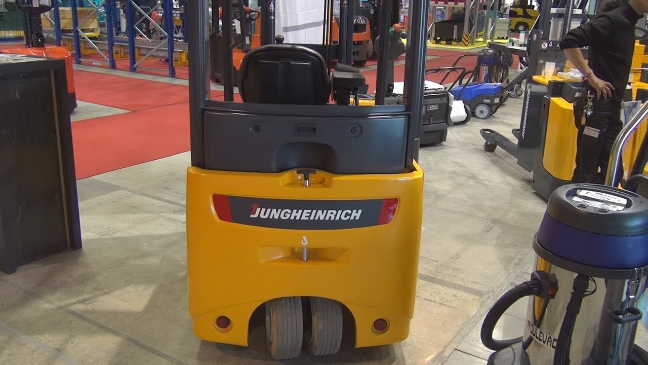Jungheinrich EFG 216k Wheel Forklift Exterior and Interior