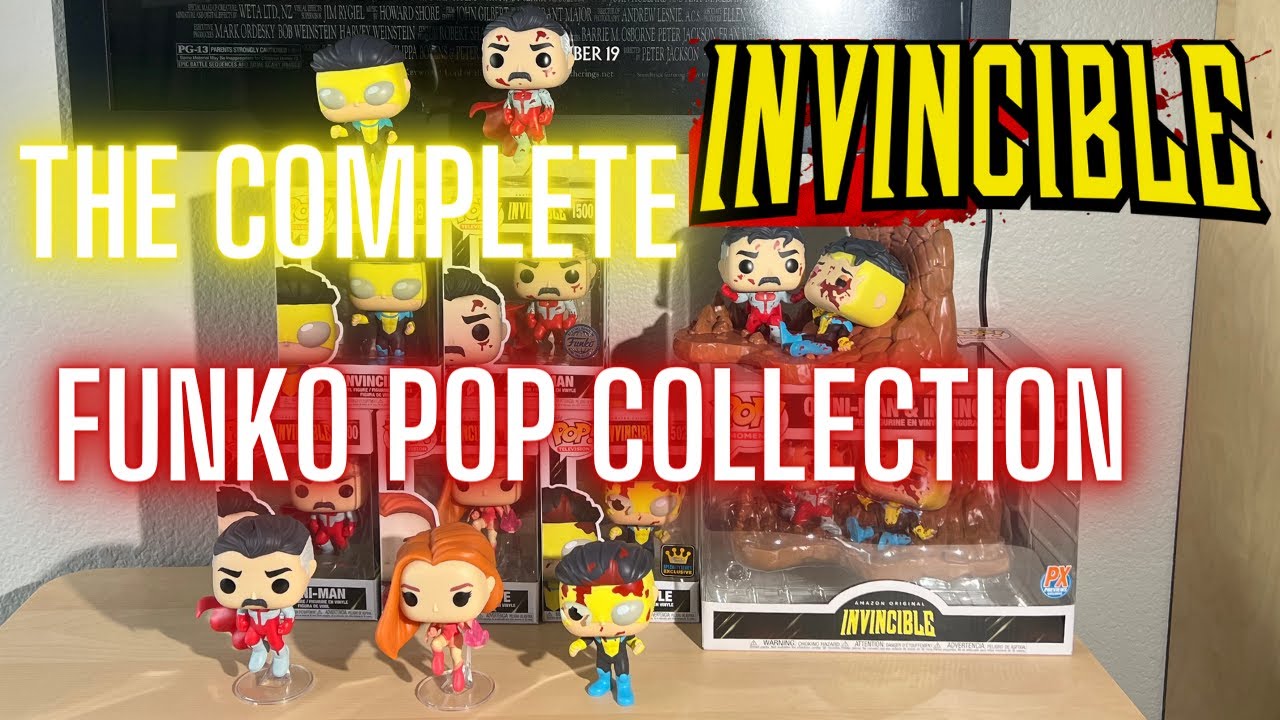 INVINCIBLE Complete Wave 1 Funko Pop Collection!