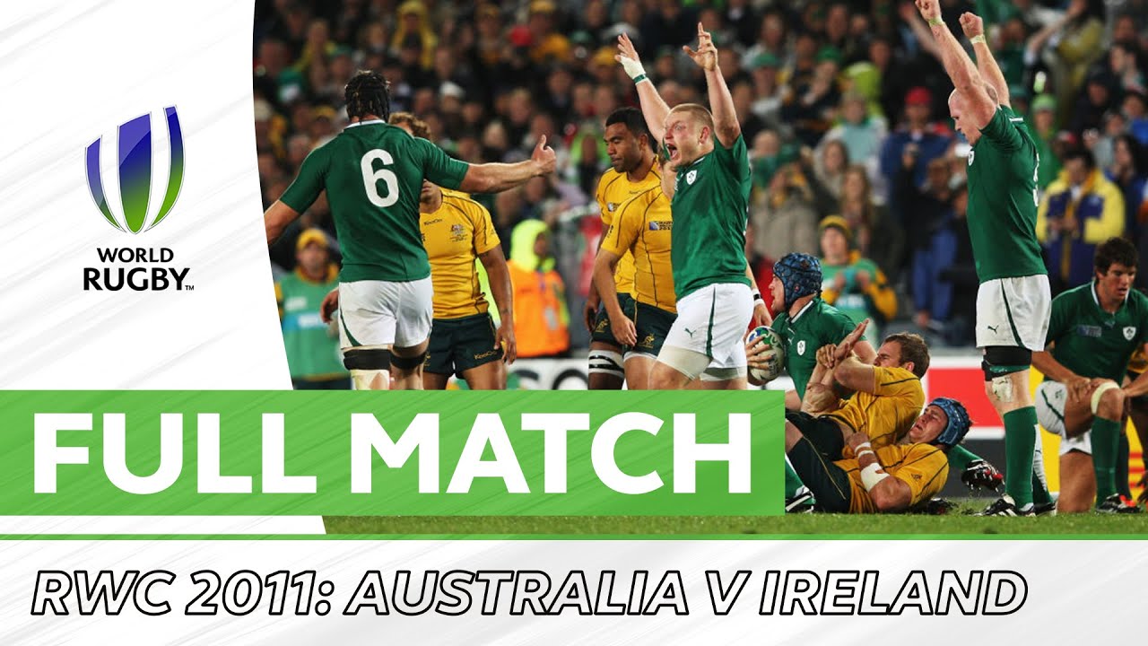 Australia v Ireland | Rugby World Cup 2011 Pool Stage | Full Match