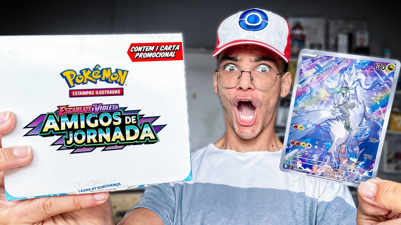 ABRI A NOVA COLEÇÃO AMIGOS DE JORNADAS de POKEMON!!
