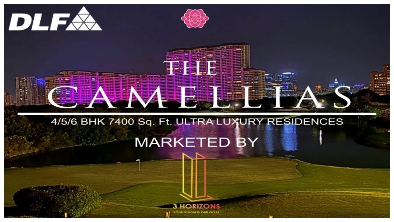 DLF CAMELLIAS Drone View | 📞 : 70560-12345