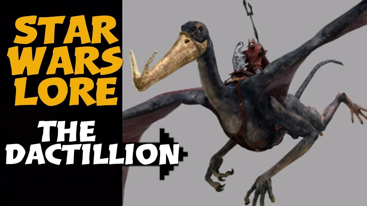 The Dinosaur like Dactllion | Star Wars Animals
