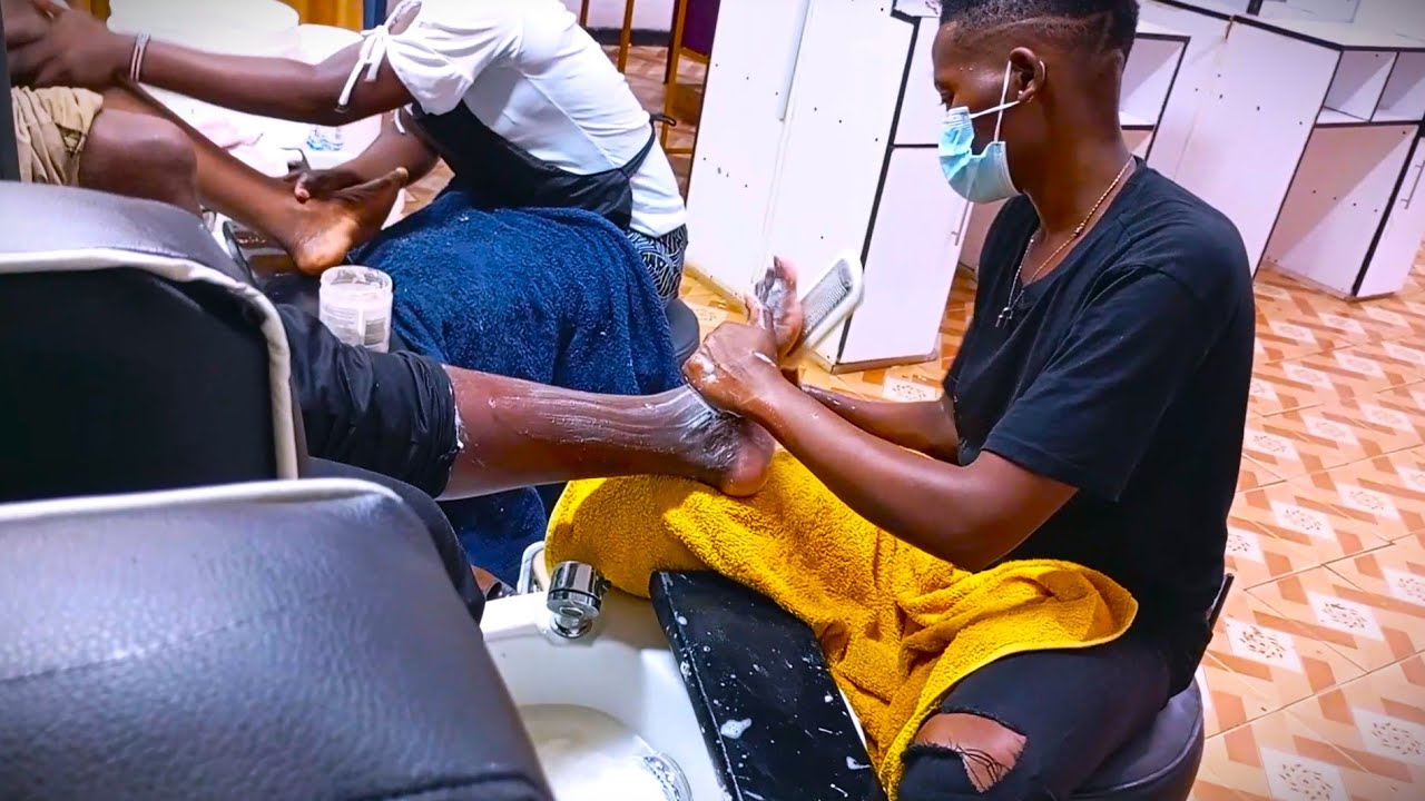 ASMR💈The Most 💖 Unbelievable 💖pedicure and foot massage|No Talking