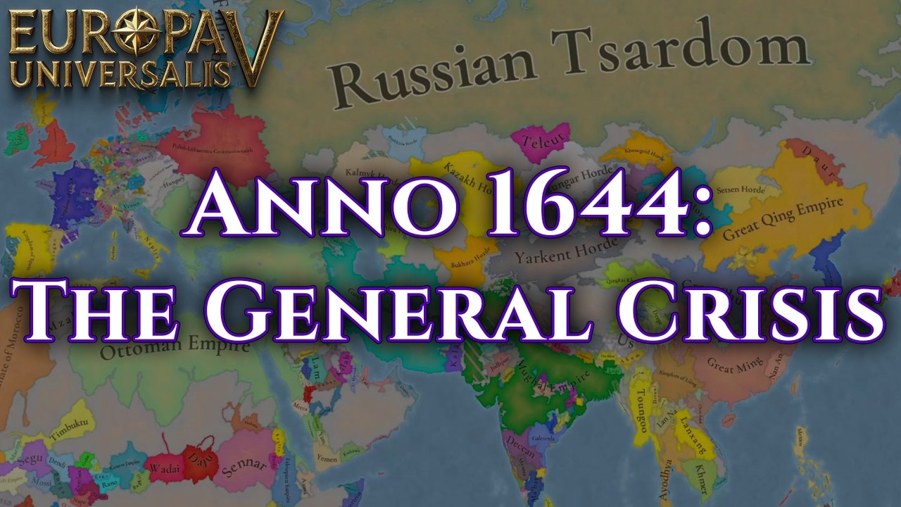 EU5 Anno 1644: The General Crisis (mod) - Timelapse