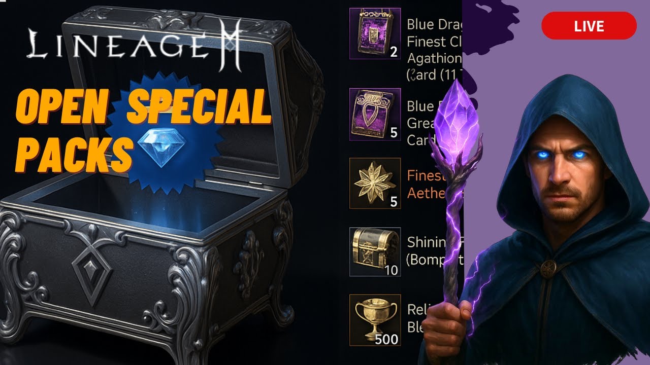 Lineage2m | Live * Opening Special Packs 09/08/2025