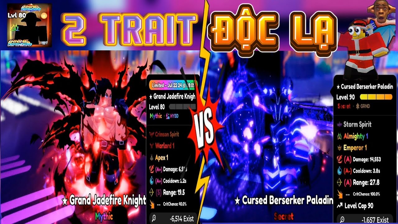 Hung Kuz Review Units BÊN CỒN 2 Trait Độc Lạ Mạnh Nhất Anime Defenders