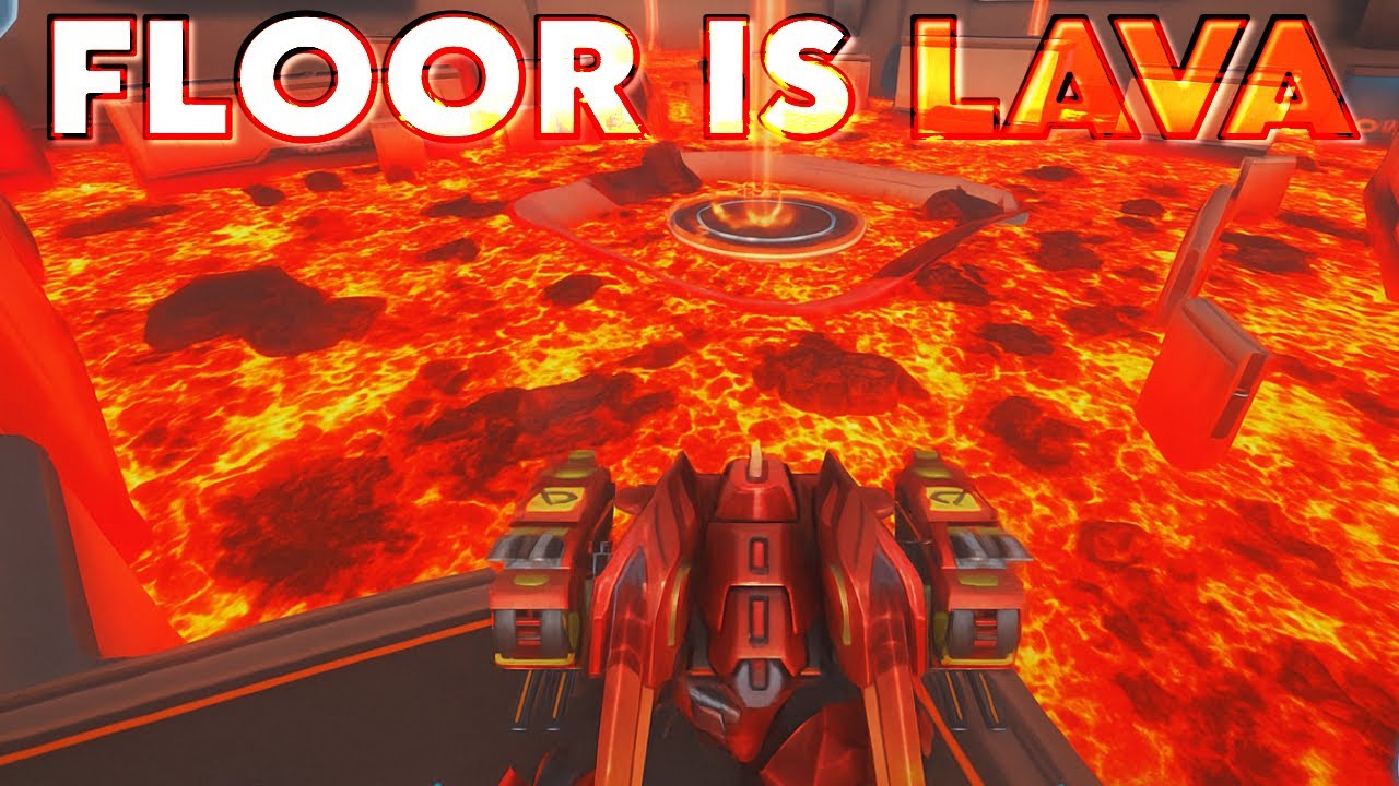 THE ARENA IS LAVA CHALLENGE 🔥| Mech Arena Challenge
