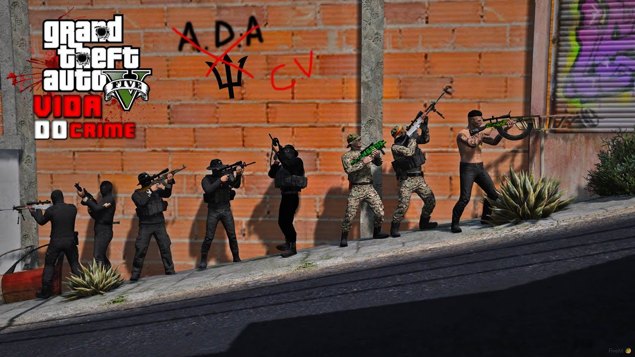 GTA V VIDA DO CRIME:QUEBREI UM DO BONDE,BRIGA ENTRE OS FRENTES DO CV,PARTIMOS PRO ANTARES Ep102