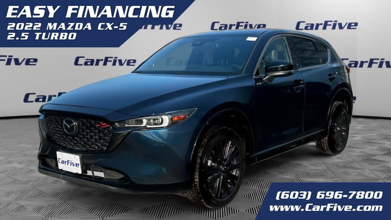 Carfive - The 2022 Mazda CX-5 Turbo AWD Elevates Every Drive.