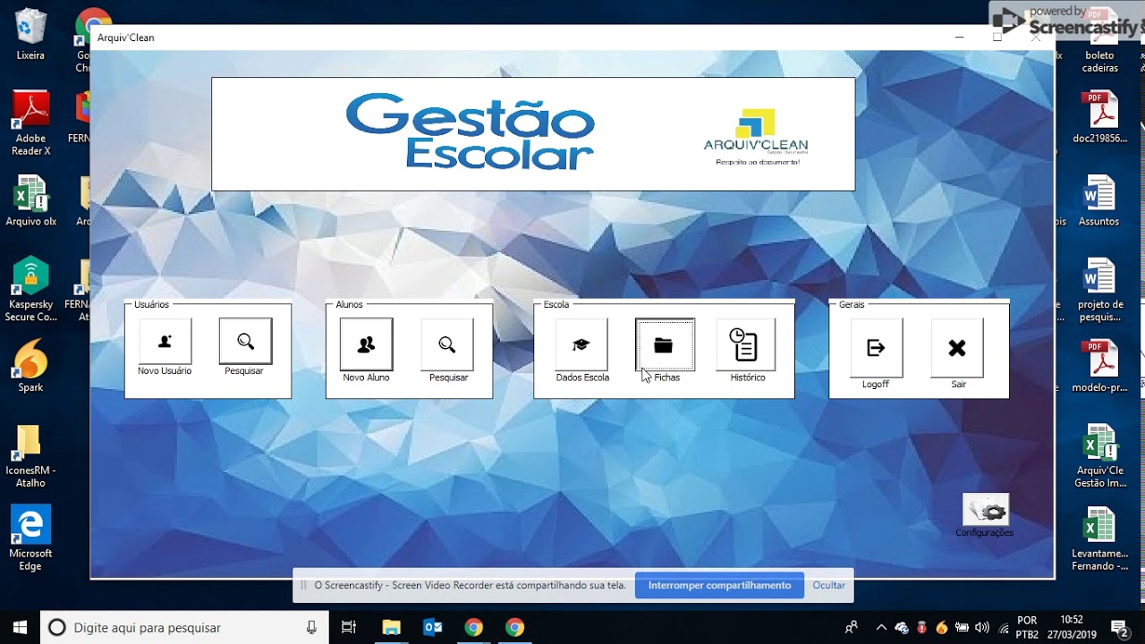 Gestão Escolar Excel VBA