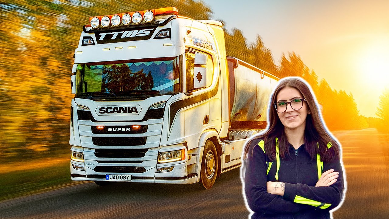 VERKLIGHETEN FÖR EN NYBLIVEN LASTBILSCHAUFFÖR! 🎓🚛