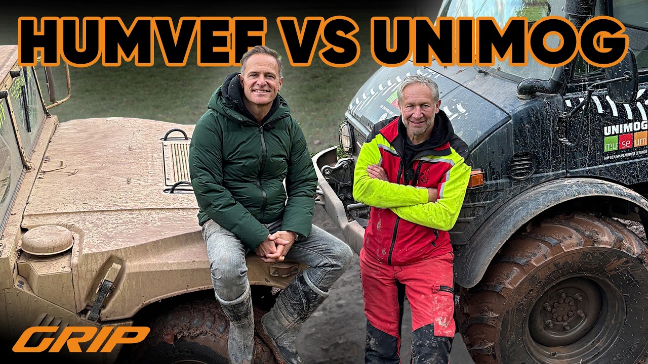 Schlammschlacht! 😈 Humvee 🆚 Unimog im Off-Road-Battle | GRIP #699