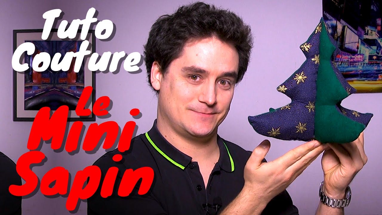 🎄Mini Sapin de Noël - Tuto Couture
