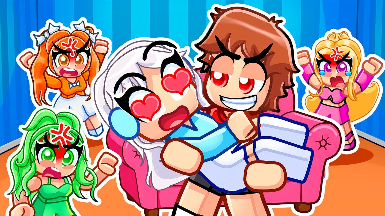 Techy Plays HUGGING Simulator With MY CRAZY FAN GIRLS...