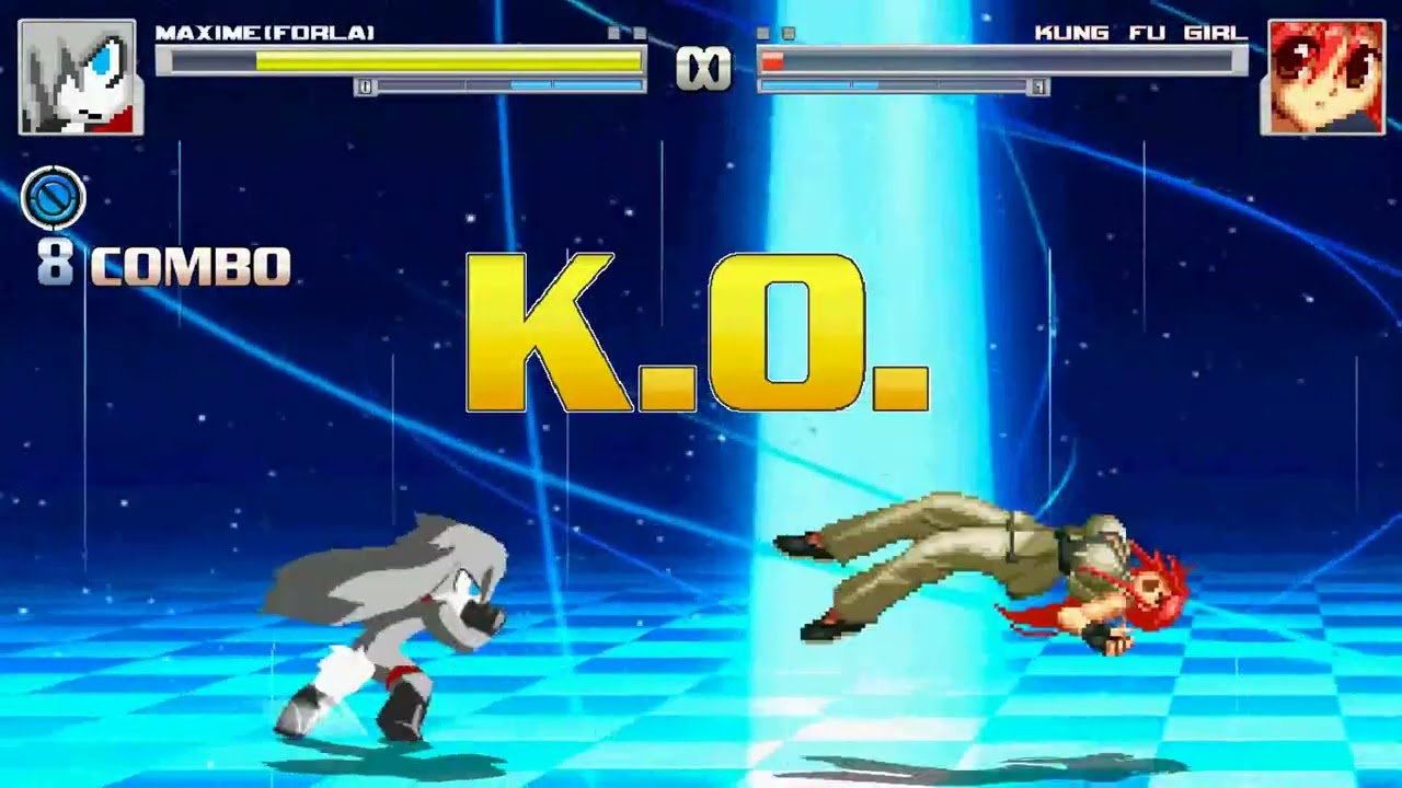 MUGEN - Narayan Maxime(de Forla) vs Kung Fu Girl