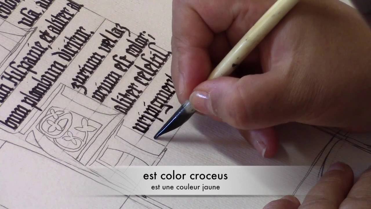 Lettrine et Calligraphie