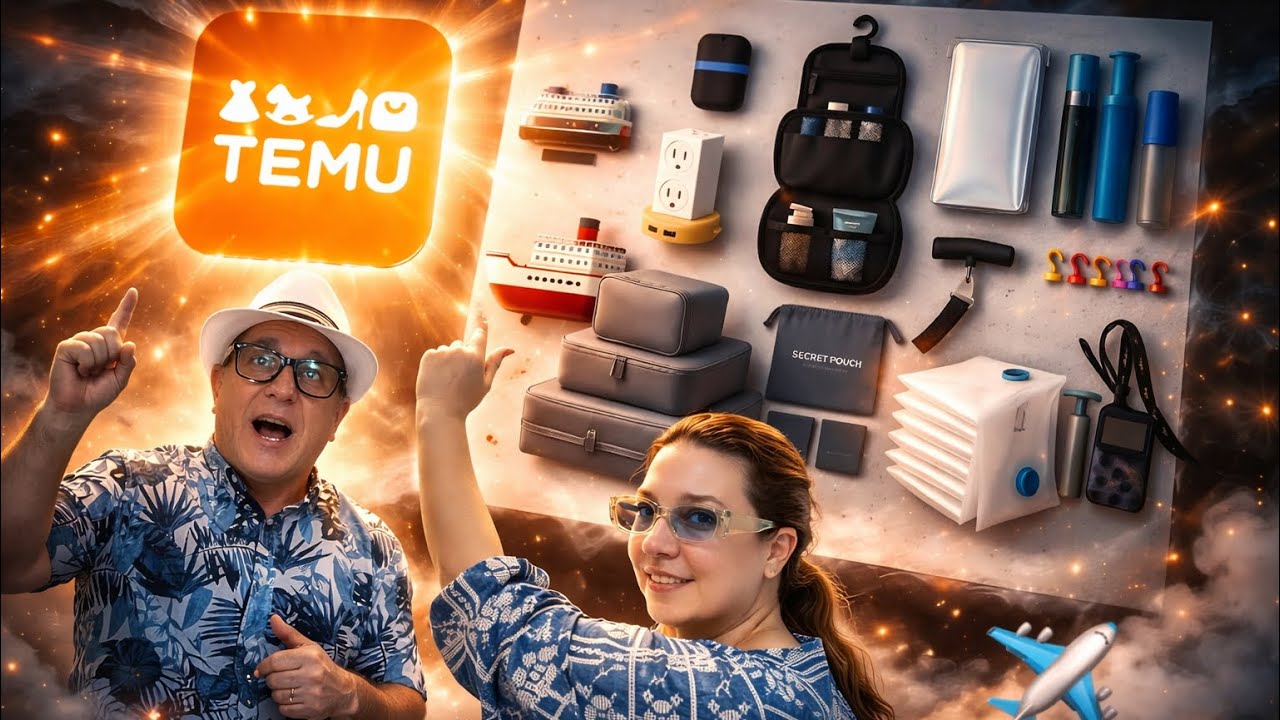 “Nuestros 9 imprescindibles para viajar preparados | Incluye productos TEMU”