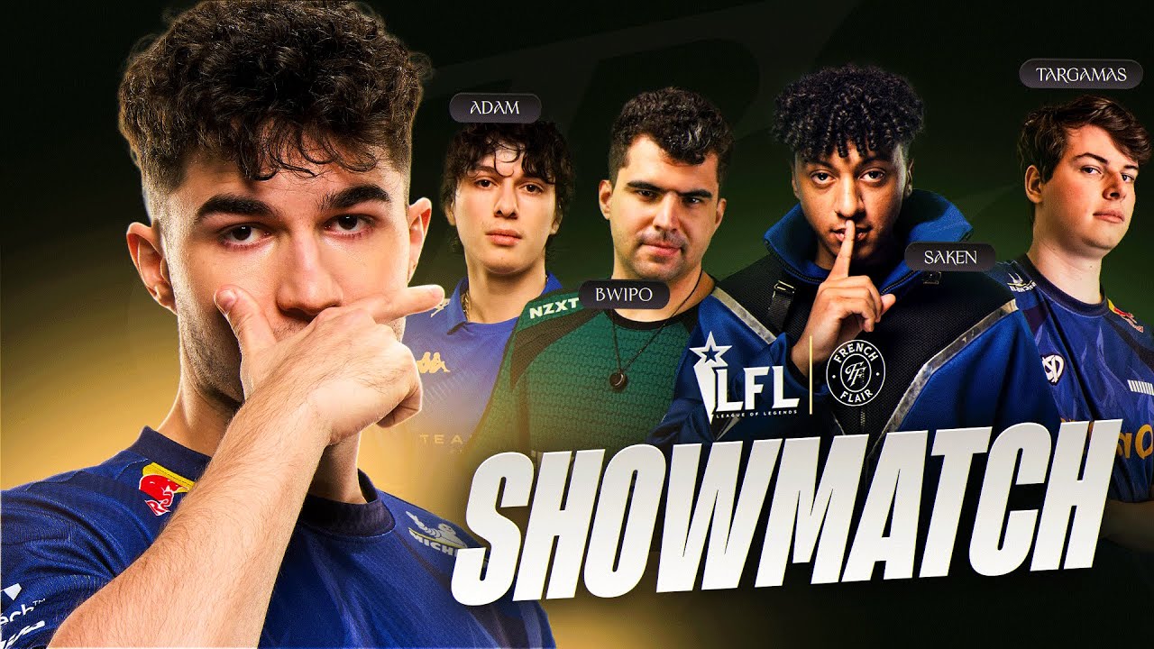 PREMIER match avec ma NOUVELLE équipe ! (Ft. Adam, Saken, Targamas & Bwipo) *ADC POV*