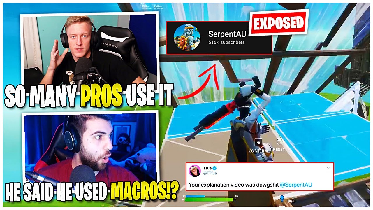 Streamers React To SerpentAU Response After Getting EXPOSED | Tfue On Pros SECRETLY Using MACROS