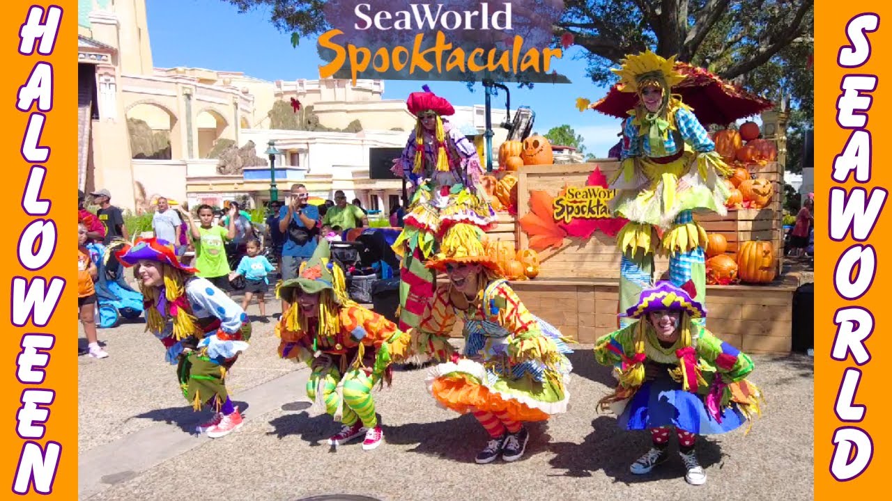 Halloween at SeaWorld Orlando Spooktacular for Little Kids