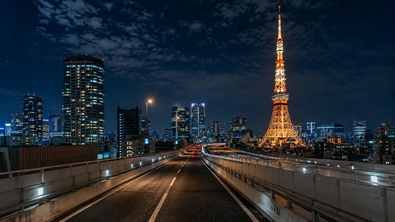 Quiet Kyoto Temple Road at Dawn ⛩️ Relaxing Japan Drive